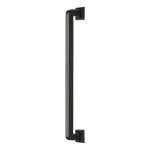 M Marcus Heritage Brass Door Pull Handle Square Vintage Design 338mm length